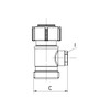 Simplex F10014 Exclusive D2/50 Tap Block Right Connection Module Exclusive