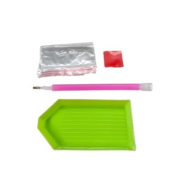 Syntego Golden Retriever & Puppy 5D DIY Diamond Painting 40 x 30cm, Round Rhinestone for Arts and Crafts