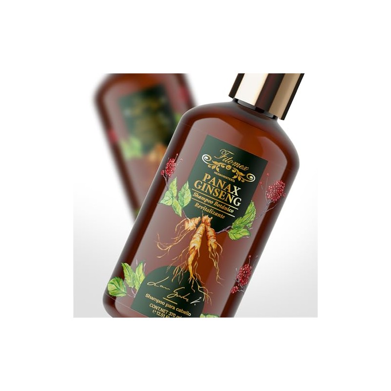 Shampoo Revitalizante capilar anticaída de Extracto de Ginseng