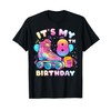 8th Birthday Girl 8 Years, Roller Skates, Number 8 T-Shirt