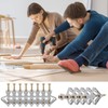 100 Pcs Plasterboard Rawl Plugs (50 Wall Plugs & 50