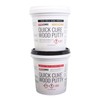 System Three Quick Cure Putty, Red Oak, Quart Kit