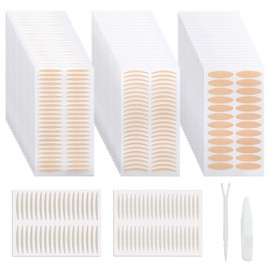 2960Pcs Schlupflider Stripes Unsichtbar Schlupflider Tapes Augenlid Stripes Unsichtbar Face Lift Tape Invisible Eyelid Tape Lidstraffer Strips Hypoallergen mit 2 Pinzette 2 Y Gabel,3 Größe