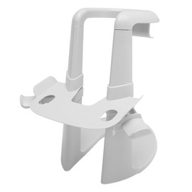 VR Stand for Quest 1 2, Universal VR Headset Stand with Stable Round Base, for Quest 1 2 for Rift S, Prevent Deformation (ABS 2)