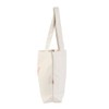 Organic Cotton Logo Tote Medium Sheer Orange