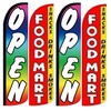 Open Food Mart Snacks Drinks Smokes Pack of 4 Windless
