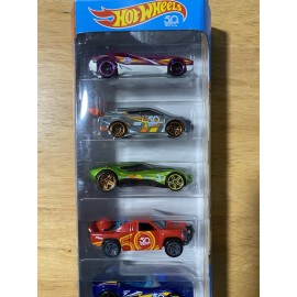 Hot Wheels 50th Anniversary HW 50th Track Stars 5-Pack Gift Set