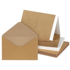 Mocraft 30 Envelopes with Cards, Blank Cards and Envelopes for Card Making, Christmas Greeting Cards,Postcards,Thank You Cards,Baby Shower,Wedding Card,DIY