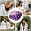 Silkwishes Grandma Birthday Gifts, Grandma Gifts Purple Blanket 50" x