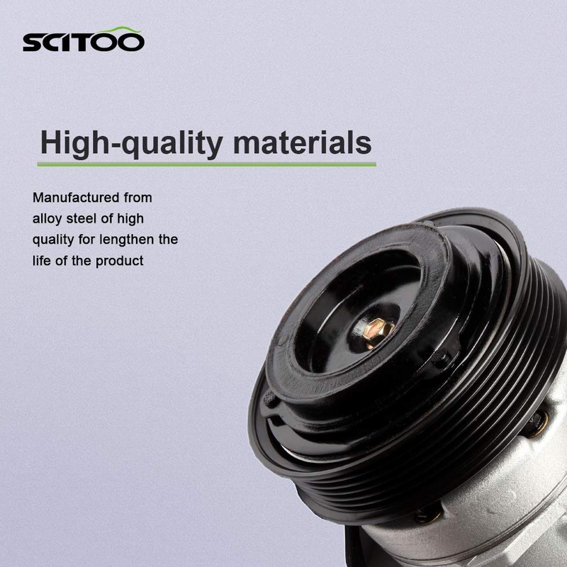 SCITOO AC Compressor Compatible with 2006-2007 for Jeep Commander 2004-2007