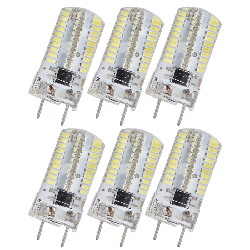 6Pcs G8 Small Bulbs 5W Small Bulb Light Source 80LED