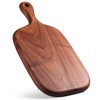 HIKTYEI Walnut Wood Cutting Board, Large Wooden Chopping Board with
