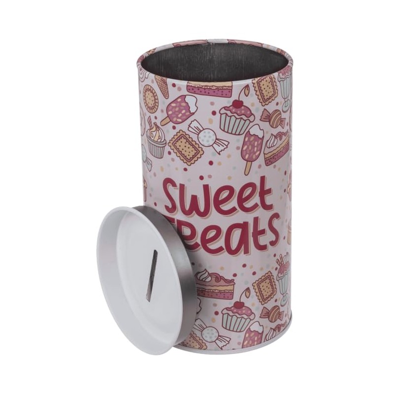 Decorative Candy and Candy Tin Money Box with Lid Food