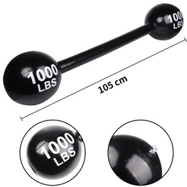 Lezevn Inflatable Dumbbell Children's Dumbbell Toys Souptoys Dumbbell Props Inflatable Accessories for Party Sports Toys Interactive Props