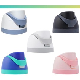 NINU Replacement Cap for Owala Freesip, One Button Water Bottle Top Lid Compatible with Owala Cup 16oz 24oz 32oz 40oz, BPA-Free No Leakage Replacement Accessory for Owala Freesip (Navy Blue)