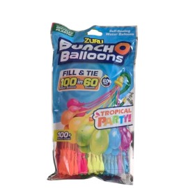 ZURU 100 Zuro Bunch O Balloons Tropical Party Water Balloons New