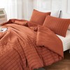 Freyamy Seersucker Bed Linen (155 x 220 cm), 2-Piece Set,
