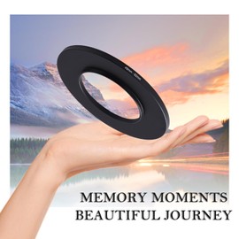 49-82mm Step-Up Ring Adapter, 49mm to 82mm Step Up Filter Ring for 49mm Lens Mount 82mm for DSLR Lenses and ND UV CPL IR Filters （49-82mm）