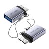 MOGOOD Micro B Male to USB Female Adapter, Micro B