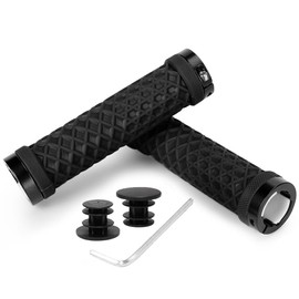 Children's Bicycle Grips - Handlebar Grips MTB Bicycle with Non-Slip Rubber | 132 mm Bicycle Grips Ergonomic Handlebar Grips for 22.2 mm Bicycle, MTB, Mountain Bike, Road Bike Grips