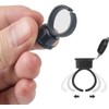 100 vasos desechables con anillo para tinta de tatuaje con