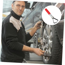 FELTECHELECTR Tire Scraper Tool for Car Repair Durable Tire Patch and Balance Repair Tool for Professionals and Diy Enthusiasts Versatile Wheel Balancing and Dirt Removal Accessory