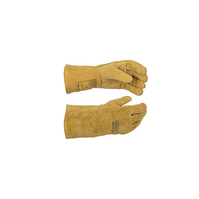 WELDAS 10-2000 Original BUCKTAN WIDE BODY, Welding Glovs, COMFOflex (Size: