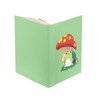 Upetstory Mushroom Frog Book Cover for Soft Covers Books Sleeve