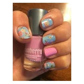 Azure Rose Nail Wraps, Half Sheet, Jamberry Nail Wraps …