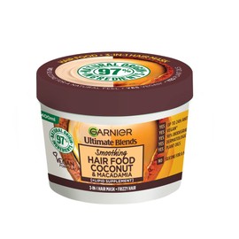 Garnier Ultimate Blends Hair Food, Coconut Oil 3-in-1 Frizzy Hair Mask Treatment, 400ml