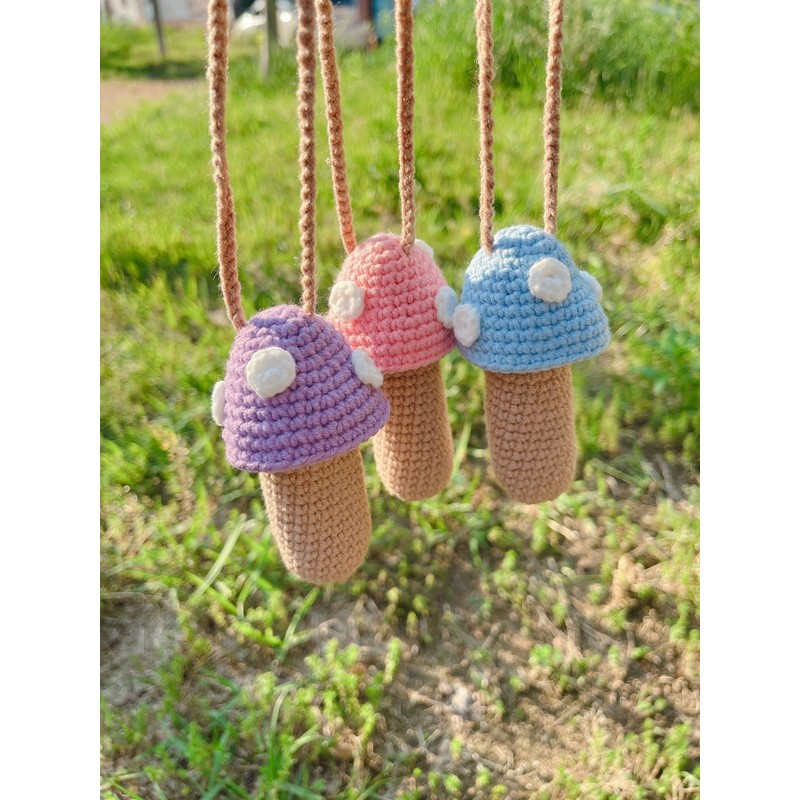 Mushroom Lip Case - Blue / 버섯돌이 립 케이스 -