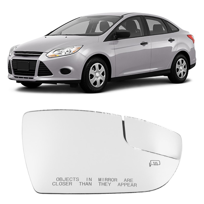 Right Exterior Side View Mirror Glass with Heated Car Accessories