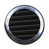 3" Round Plastic Louver Soffit Air Vent Reptile Screen Grille
