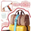 Vincreem 9 Pcs Adjustable Luggage Straps for Multiple Suitcases Elastic