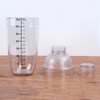 FEOOWV Plastic Cocktail Shaker, Hand Drink Mixer Boba Tea Shaker