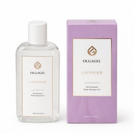 Allgagel Lavender Water-soluble Massage Gel 250ml / 올가젤 라벤더 수용성 마사지 젤 250ml