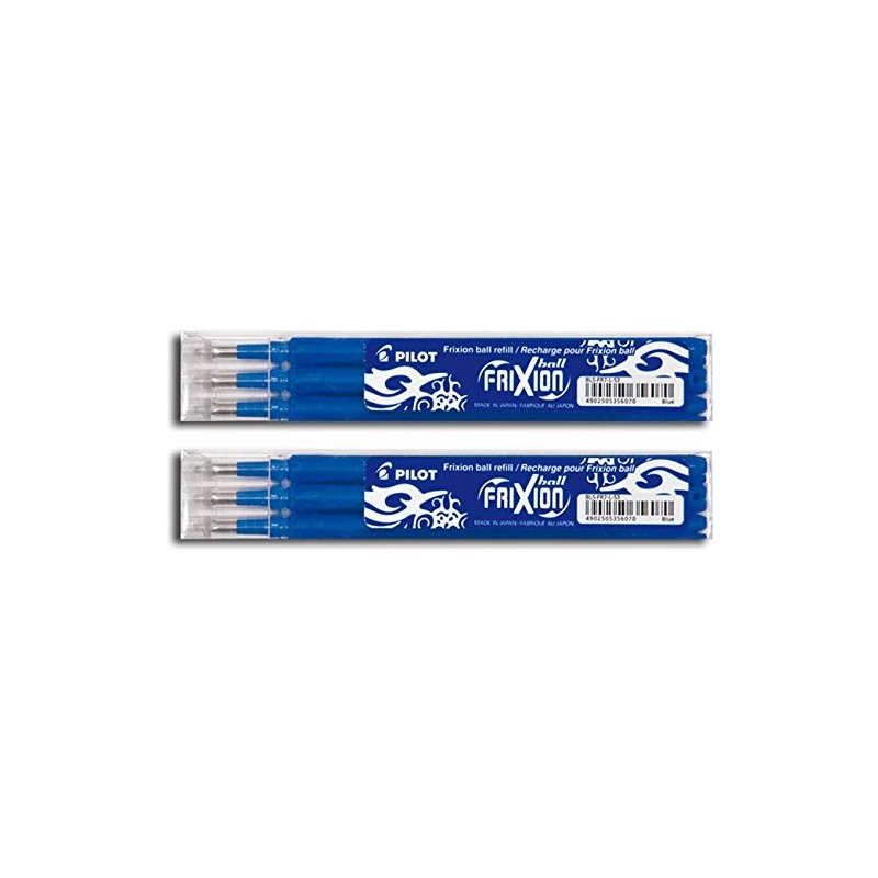 Pilot FriXion Blue Refills (Pack of 6)