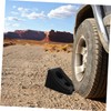 GRIRIW Car Wheel Chock Heavy-duty Tire Support Pad with Textured