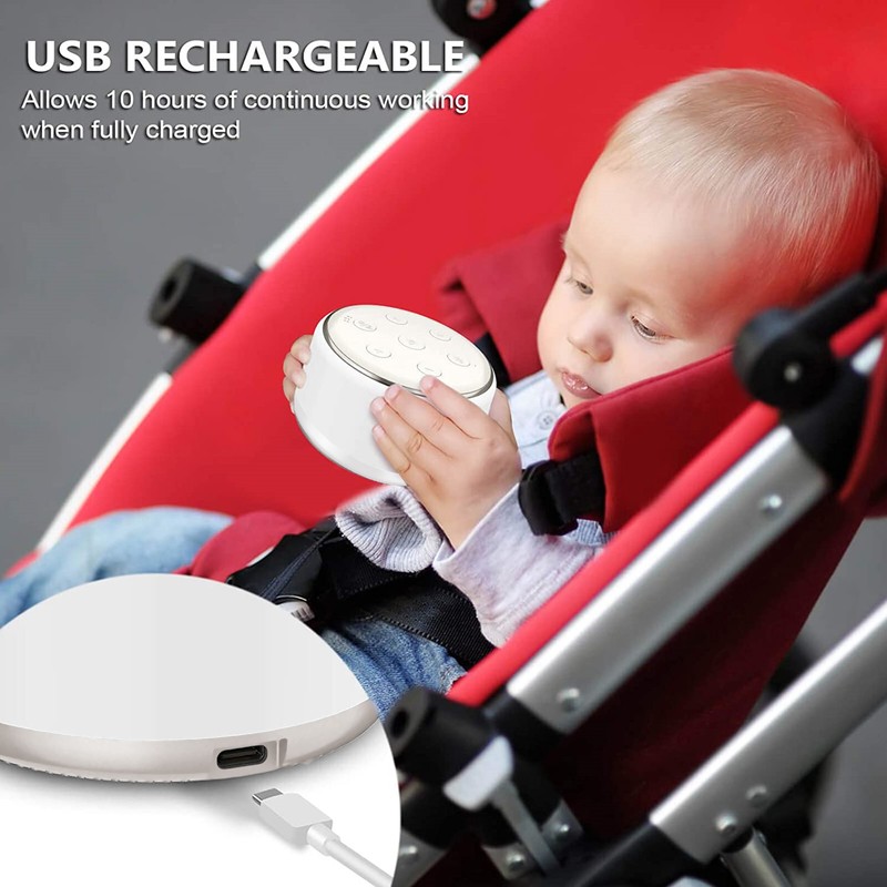 Desktop White Noise Machine Sleep Sound Machine for Baby Sleep
