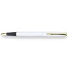 Traveller Ballpoint Pen 15 cm Stainless Steel White/Gold