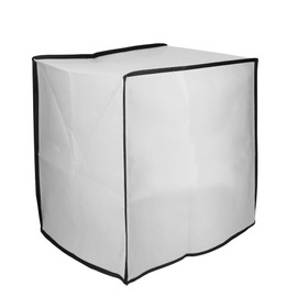 kwmobile Cover Compatible with Thermomix TM5 / TM6 with Varoma - Plastic Case for Kitchen Mixer Machine - Light Grey