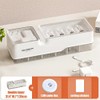 STARRY G Cable Tidy Box with Lid, Acrylic Cable Organizer