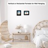 JCJMY 3x4 Picture Frame Black for Tabletop or Wall, 3