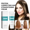 Dyceittdia 2 x Hair Straightening Cream, Protein Straightening Cream, Smooths