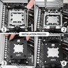 Qunyince AM5 CPU Holder, AM5 Anti-Bending Contact Frame with 4Pcs