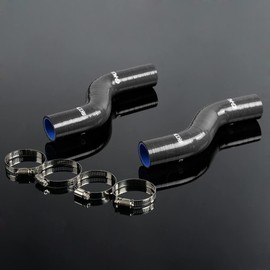 G-PLUS Silicone Radiator Cooling Hose Compatible with 1970-1975 Nissan Datsun 240Z 260Z Black