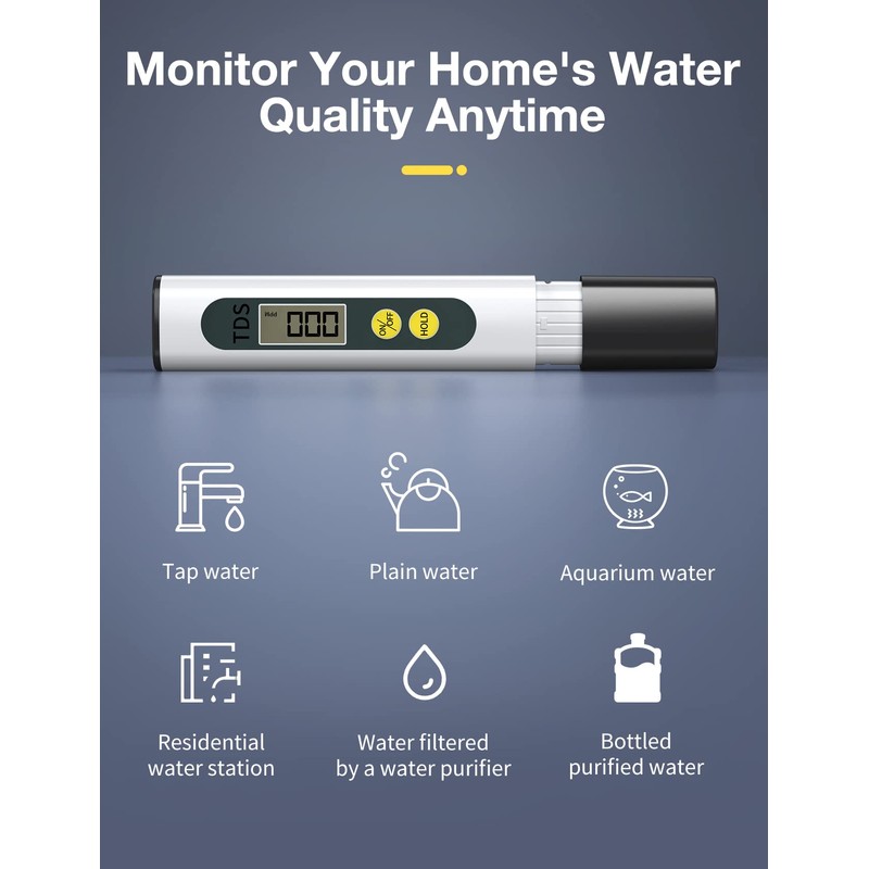 Tds Meter Digital Water Tester - Affordable & Reliable Water