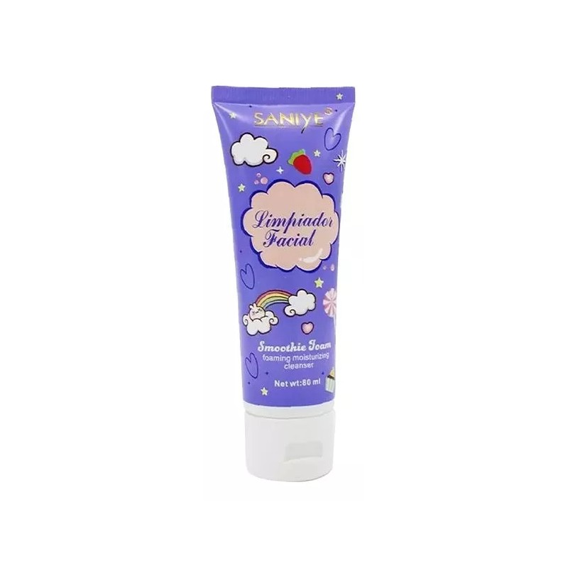Saniye Limpiador Facial Elimina Impureza Smoothie Foam 80ml