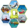 WACOOL Inflatable Snorkel Diving Swimming Scuba Vest Jacket for Adult