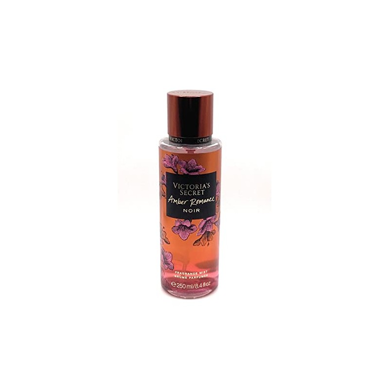 Victoria's Secret Amber Romance Noir Scented Fragrance Body Mist 8.4